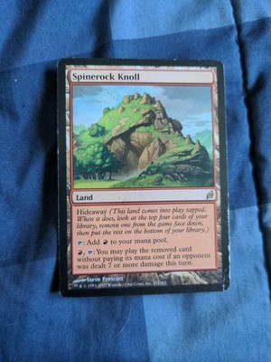 Spinerock Knoll Lorwyn Regular heavy play hp
