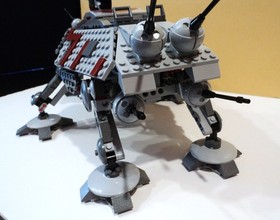 LEGO - STAR WARS - AT-TE WALKER - 7675 - INCL. TWO MINFIGS+BOOKS ON FLASH DRIVE