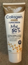 SADOER Collagen Sunscreen Refreshing Sunscreen SPF 50 Control