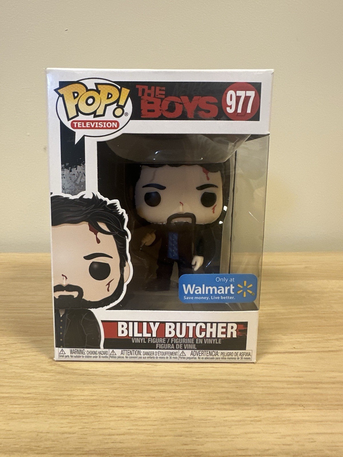 Funko Pop! Vinyl: Billy Butcher (Bloody) - Walmart (WMT) (Exclusive) #977