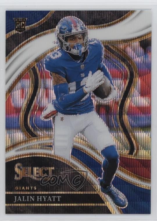 2023 Panini Select Club Level Tri-Color Prizm /149 Jalin Hyatt #263 p8v