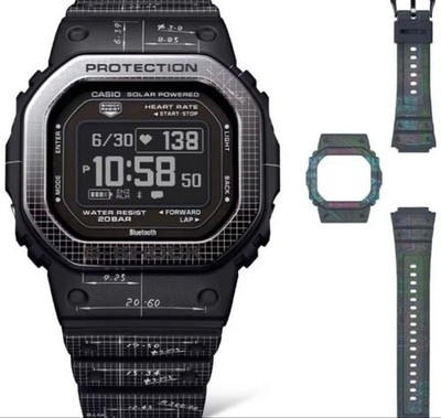 Casio G-SHOCK G-SQUAD DW-H5600EX-1JR Men's Wristwatch Black From Japan NEW