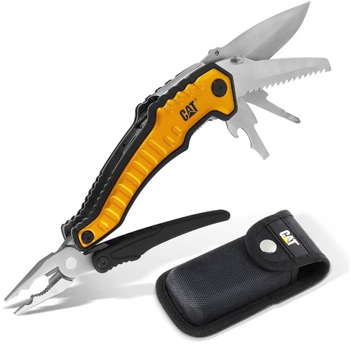 Caterpillar Multi Function Tool 9-in-1 Set | XLarge | Stainless Steel Tools