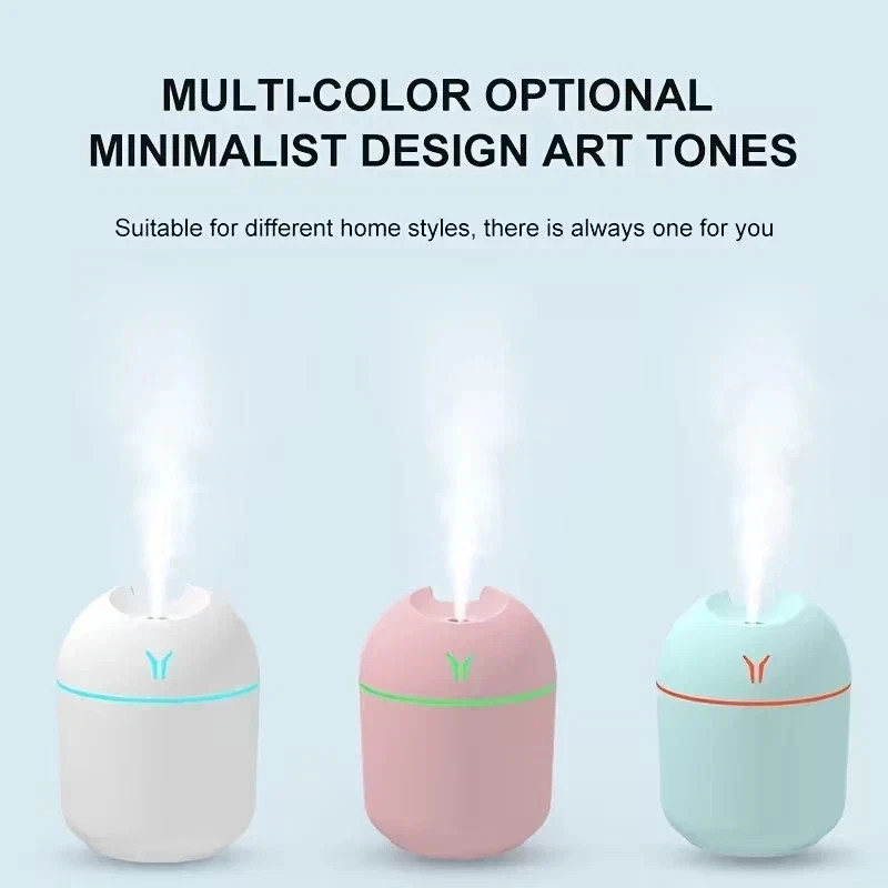Aromatherapy Diffuser And Humidifier with Cool Mist And Night Light - Pick Color
