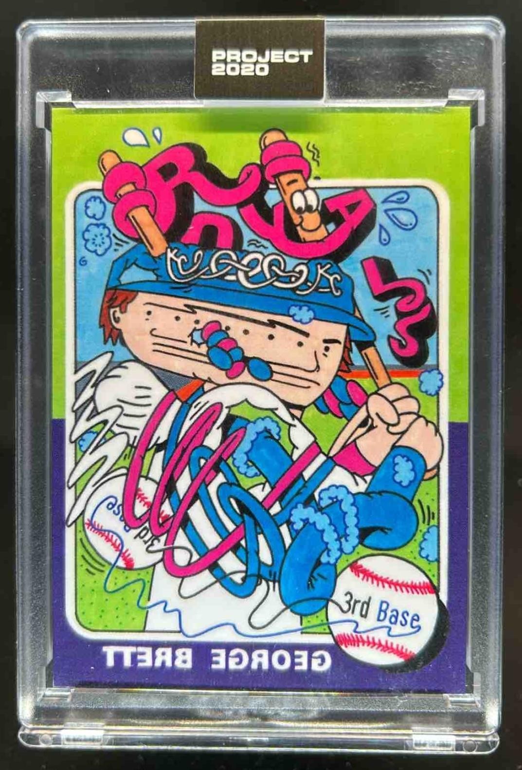 2020 Topps Project George Brett Ermsy #133 Royals