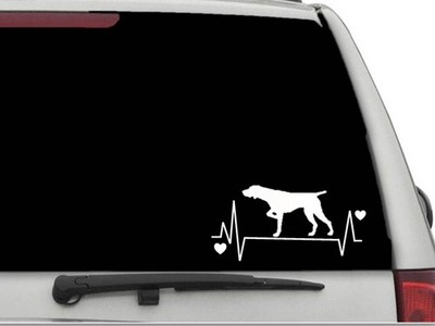 GERMAN SHORTHAIRED POINTER LIFELINE Sticker Decal FREE SHIPPING Car CW3273