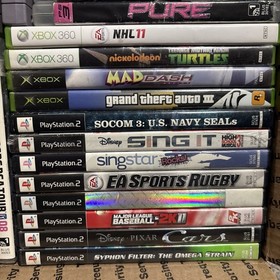 Lot of Video Games AS IS (PlayStation, Xbox, Nintendo)