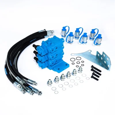 Dreifach Zusatzsteuergerät, Steuergerät Kit für Ford Traktor 2000 3000 4000 usw. - Bild 1 von 4