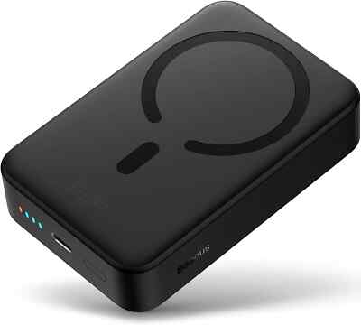 MagSafe Power Bank 20000mAh Magnetisch LED Display Schnellladung iPhone Samsung