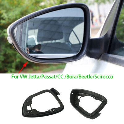 For VW Jetta/Passat/CC /Bora/Beetle/Scirocco Left Side Rearview Mirror Frame 1X