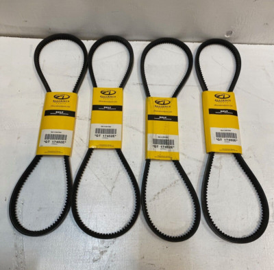 4 Qty of Alliance 1/2'' Belt GT 17452E, I13740033, 1514SS (4 Quantity) 