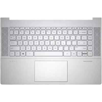 Handauflage mit Tastatur Für HP ENVY 15-EP TPN-Q237 Silver US/RU
