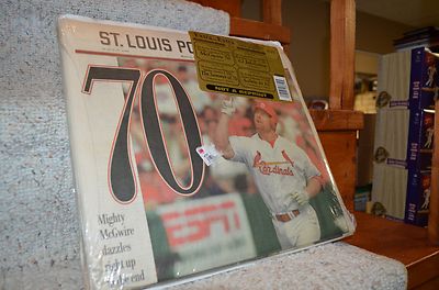 Mark McGwire 1998 St. Louis Post-Dispatch Newspapers - Record Breaking Homeruns!