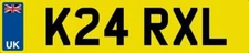 KARL NUMBER PLATE KARLO KARLY CARL CAR REGISTRATION K24 RXL KARUL KAREL KAROL