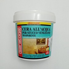 Gran classe 1lt cera trasparente ed idrorepellente per stucco veneziano e pittur