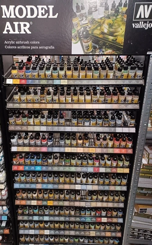 Vallejo Model Air Color - Acryl Farbe - 17ml Flasche - Frei wählbar - Neu