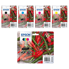 Epson 503 Original Ink Cartridges CMYK/Multipack XP-5200 XP-5205 WF-2965 WF-2960