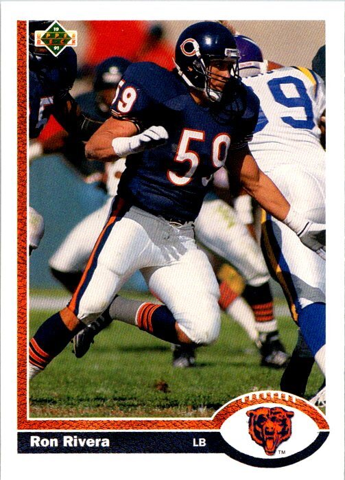 1991 Upper Deck #432 Ron Rivera NearMint/Mint