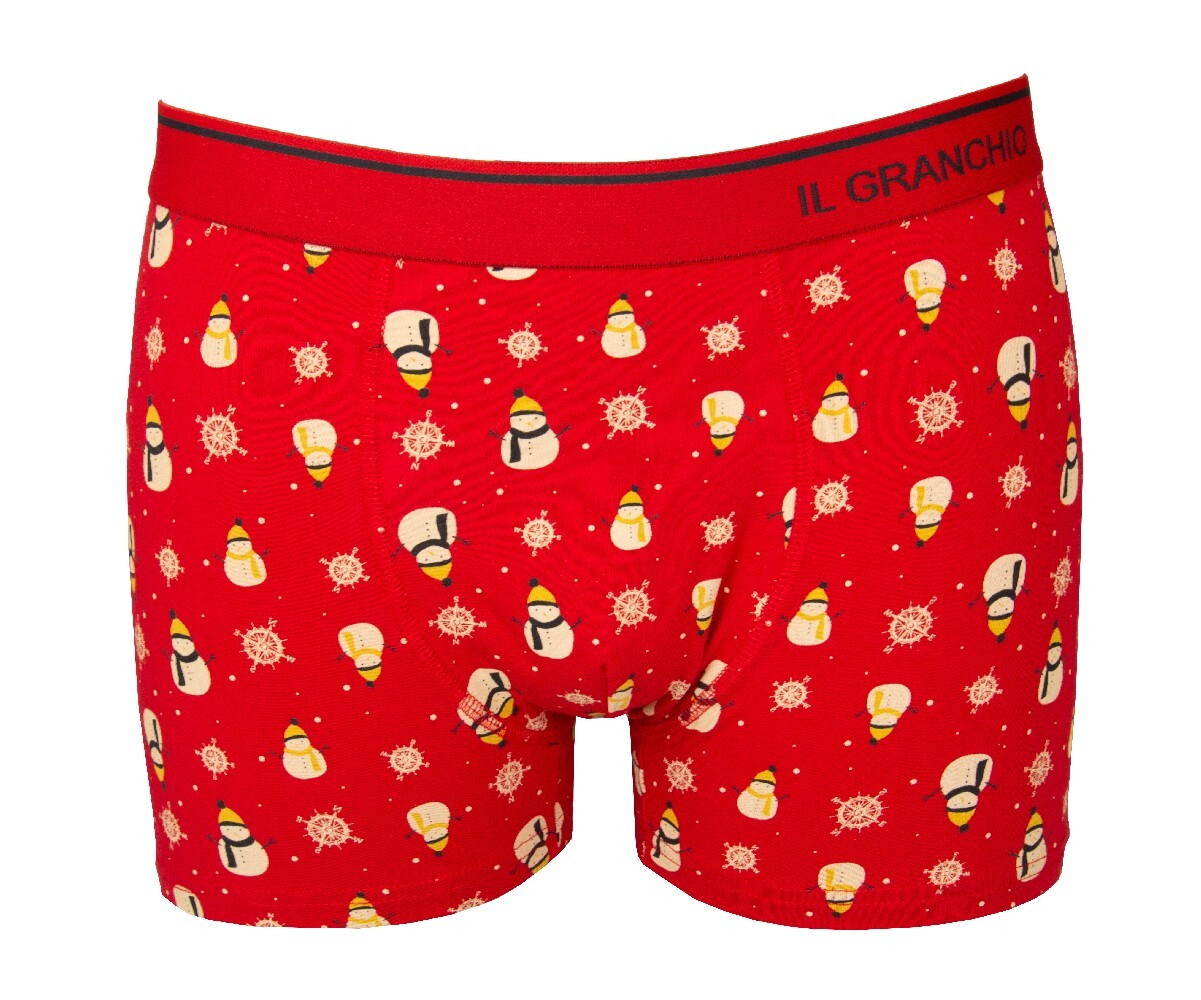 IL GRANCHIO Herren-Шорты-боксеры, Эластичная резинка, Стрейч-Baumwollunterwäsche