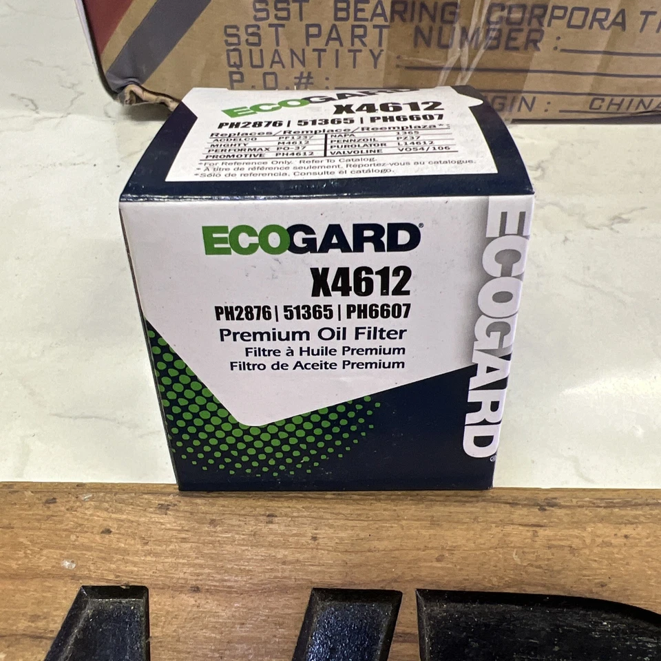 Масляный фильтр двигателя Ecogard X4612 упаковка 12 шт. подходит для Nissan Altima 2,5 л 2004-2020 годов выпуска - Изображение 2 из 2