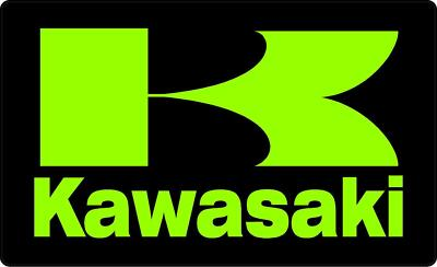 #ad #ad Kawasaki K Over Gloss Racing Retro Decal Sticker Green 3.75quot; $4.25