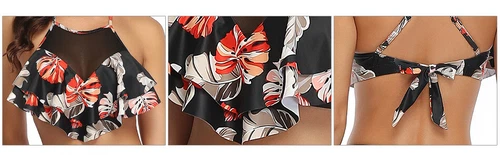 2024 Mom Daughter Swimsuit Family Matching Men Boy Summer Beach Bathing Swimwear - Picture 8 of 19