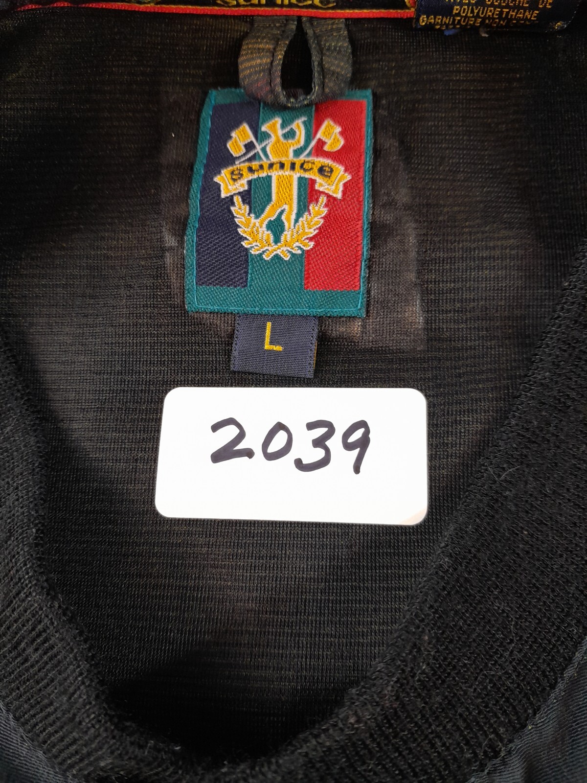 Sunice Mens Golf Vest Large Black Plaid Polyester Stay Dry Casual Wind