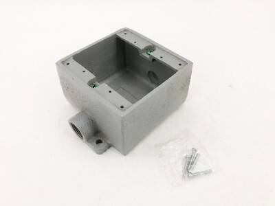 New Killark 2FDC-2M Device Box 3/4'' Hub 50.0 Cu. In Capacity