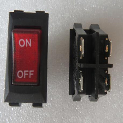 Power Rocker Switch RF-1009 4-Pin 2-Gang mit Light Rocker Toggle Switch 16A TA9