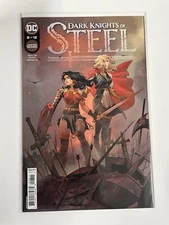 DARK KNIGHTS OF STEEL #8 2022 NEAR MINT MORA COVER DC COMICS b-409