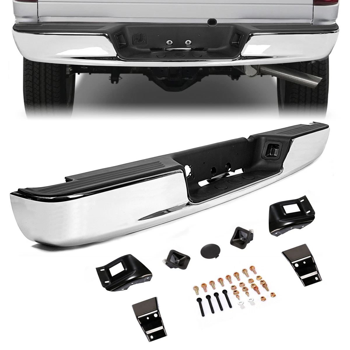 Rear bumper for 2004 dodge ram 1500 deals