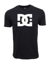 DC SHOES STAR LOGO BLACK SS T SHIRT