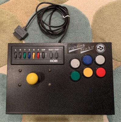 HORI Fighting Stick Controller HSJ-12 Super Famicom Nintendo