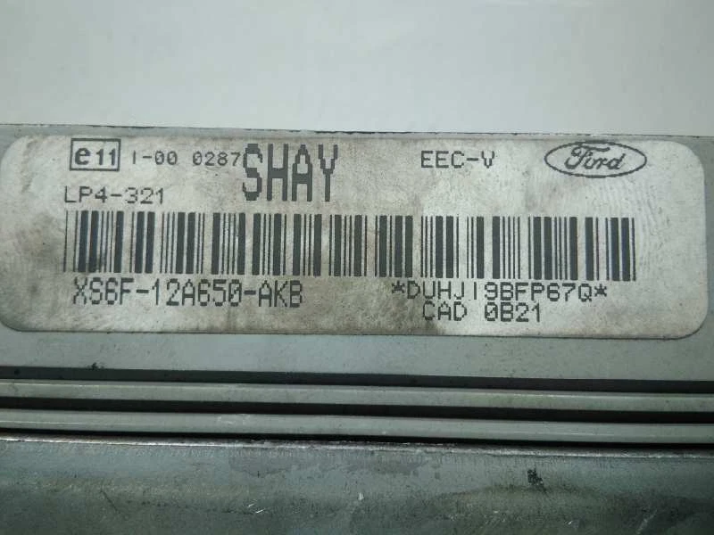 XR6F12A650AKB centralina motore per FORD FIESTA BERLINA VALORE 1995 40100 662392 - Immagine 2 di 4