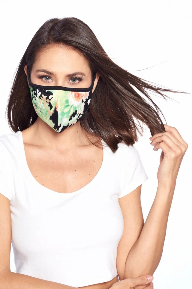 Unisex Face Mask Reusable Washable Cover Masks Fashion Cloth Men Women - PINK - Image 4 of 4