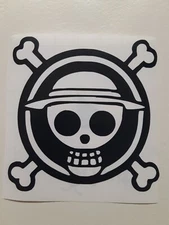 One Piece Symbol Sticker Vinyl Decal Great for Windows/Laptops Waterproof!