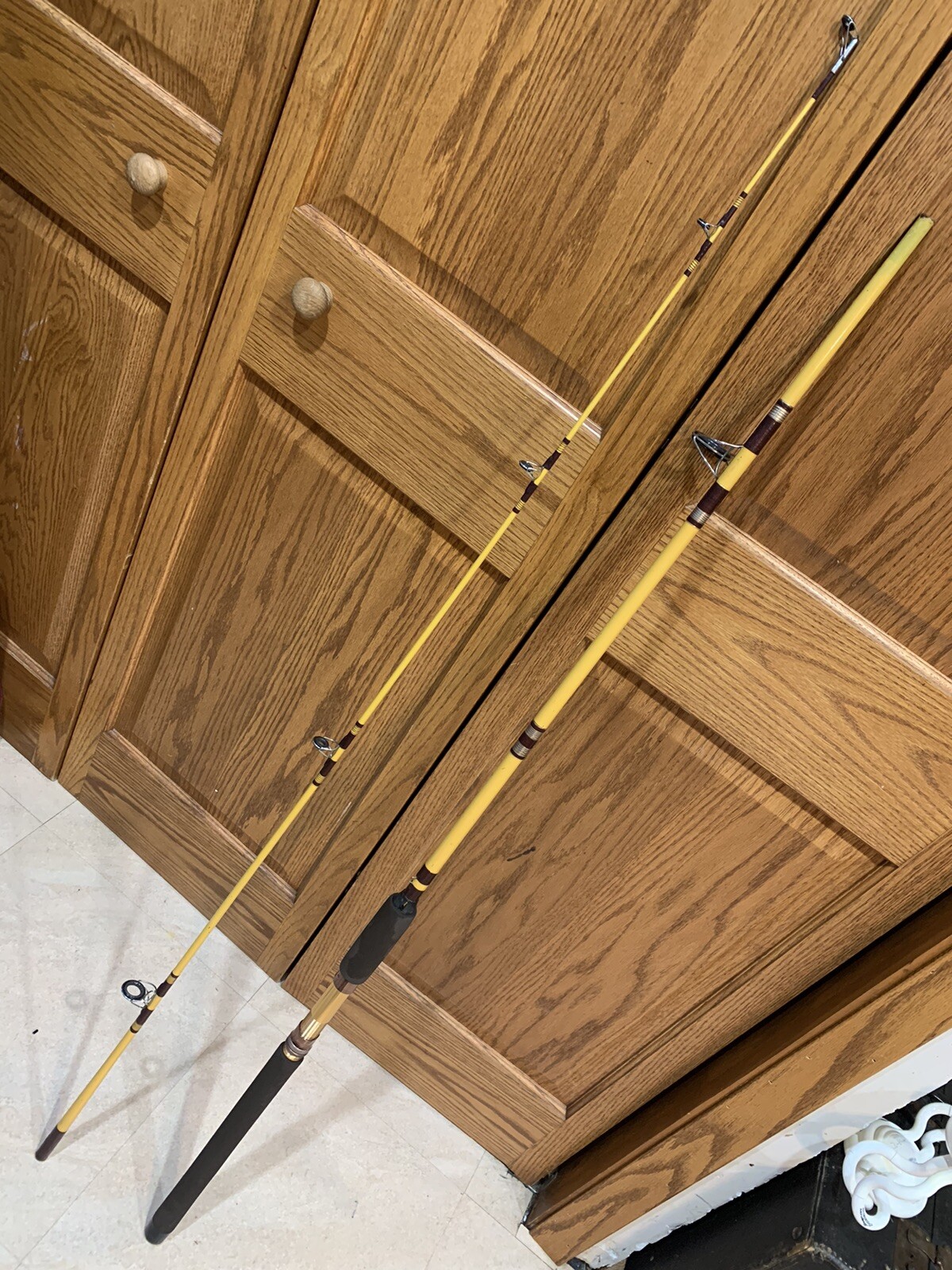 Eagle Claw 7' Granger Ocean NO. GO202 8.5&rsquo; 2 Piece Spinning Rod Wright & McGill