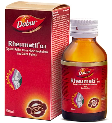 Dabur Rheumatil Oil (50ml) for the muscular well being of people - Picture 2 of 2