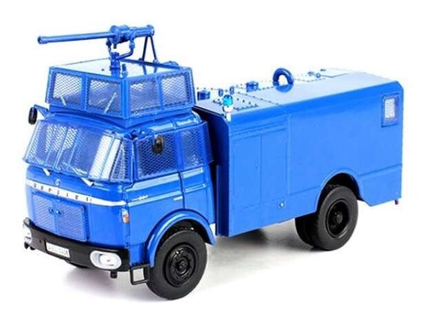 BERLIET GLK80 FOURGON POMPE GENDARMERIE AU 1/43 : Finition premium en métal