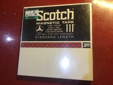 Scotch 111 3M Magnetic Recording Tape Reel-To-Reel 1200 Feet SEALED NOS