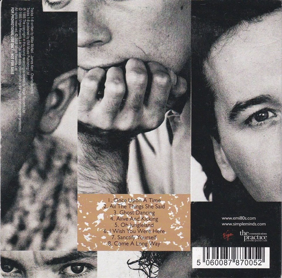 SIMPLE MINDS Once upon a time ( DAILY MAIL Newspaper CD ) - Bild 2 von 3