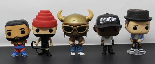 LOOSE LOT OF 5 FUNKO MUSIC - EAZY-E, DEVO, FLAVOR FLAV, DJ KHALED, JOEY FATONE