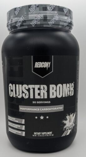 REDCON1 Cluster Bomb, Unflavored - Intra/Post Workout Carbs - Gluten Free Vegan - Picture 1 of 3