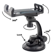 Dashboard Phone Tablet Pad Mount Holder Adjustable Windshield Strong Suction Cup