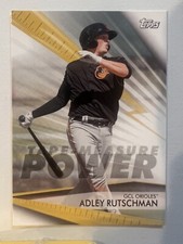 Adley Rutschman 2020 Topps Pro Debut Tape-Measure Power Orioles #TMP-AR