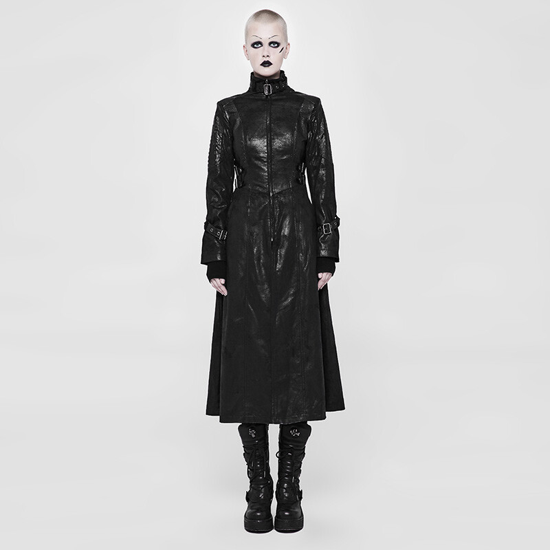 Sexpot revenge fur coat mods coat emo