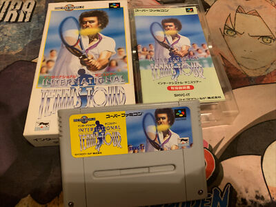 International Tennis Tour Super Nintendo  SFC SF Japanese Complete