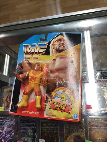 New Hasbro 1990 WWF Hulk Hogan Series 1 Authentic ...