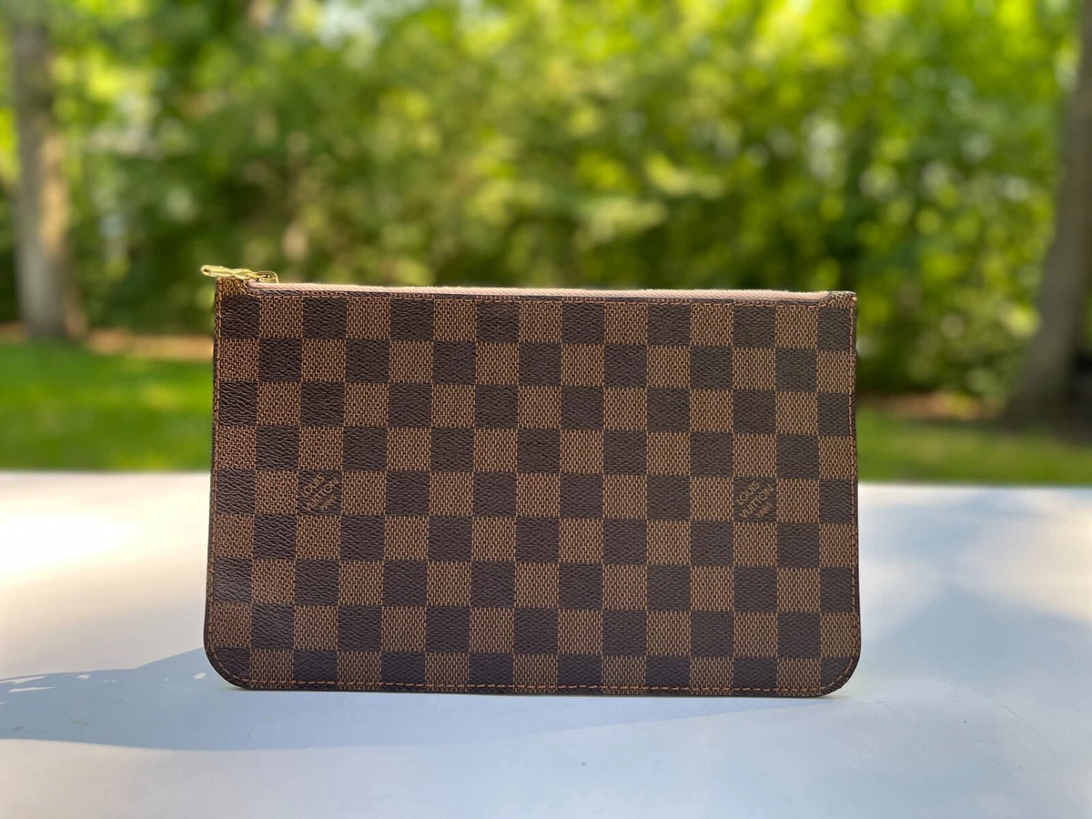 Louis Vuitton Damier Ebene Neverfull Bag GM Brown