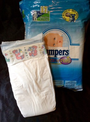 vintage pampers size 6